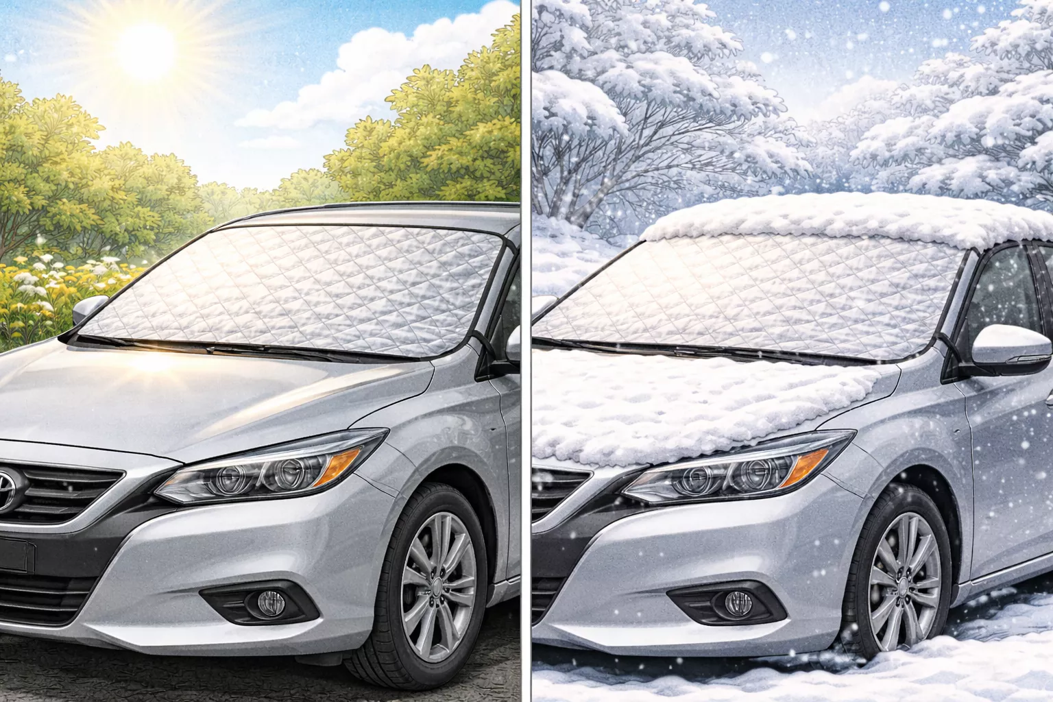 abdeckung-frontscheibe-auto-sommer-winter